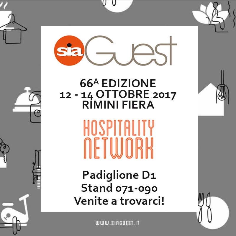 SIA GUEST 2017, 12-14 ottobre Rimini Fiera